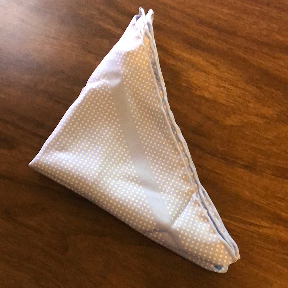 Light Blue Pocket Square